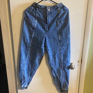 Bershka Blue Women's Jeans